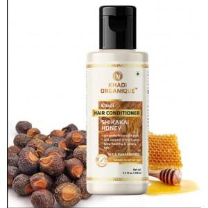 Revitalisant capillaire Khadi Natural Shikakai & Honey - Sans Sls ni parabène