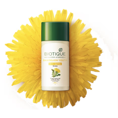 Biotique Bio Pissenlit Sérum Anti-Âge Jeunesse 190 ml