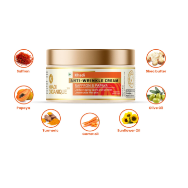 Crème Khadi Safran & Papaye