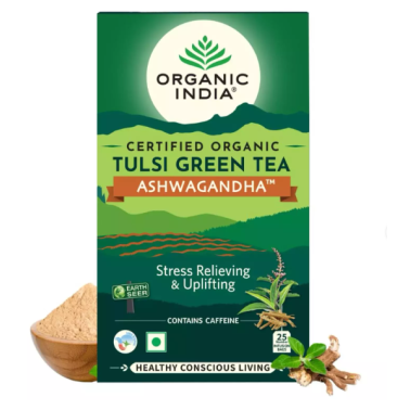 Organic India Tulsi Ashwagandha Infusion