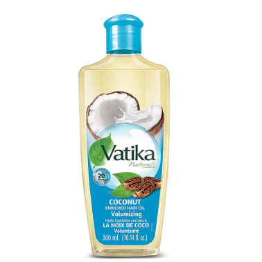 Dabur Vatika Huile capillaire enrichie à la noix de coco 200ml