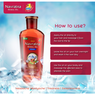 Navaratna Huile Capillaire Ayurvédique 200ml