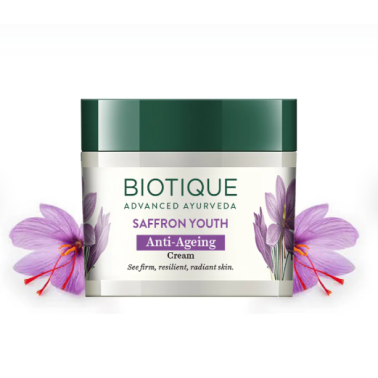 Biotique Saffron Youth Anti-Ageing Cream 50g