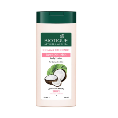 Biotique Bio Creamy Coconut Body Lotion 180 ml