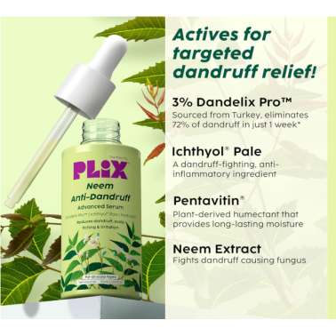 Sérum Capillaire Anti-Pelliculaire au Neem - Plix