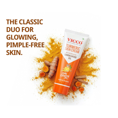 Crème visage ayurvédique Vicco au curcuma 70g
