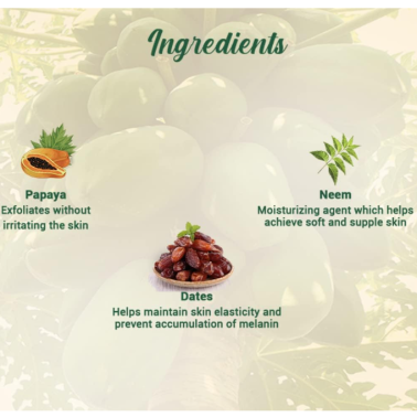Biotique Papaya – Gommage Visage Éclat & Revitalisant 50g