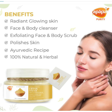 Poudre Ubtan – Soin Visage Ayurvédique 100g