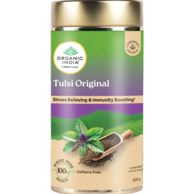 Organic India – Organic Tulsi Herbal Tea (Tin)