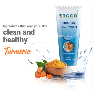 Vicco Tumeric face wash